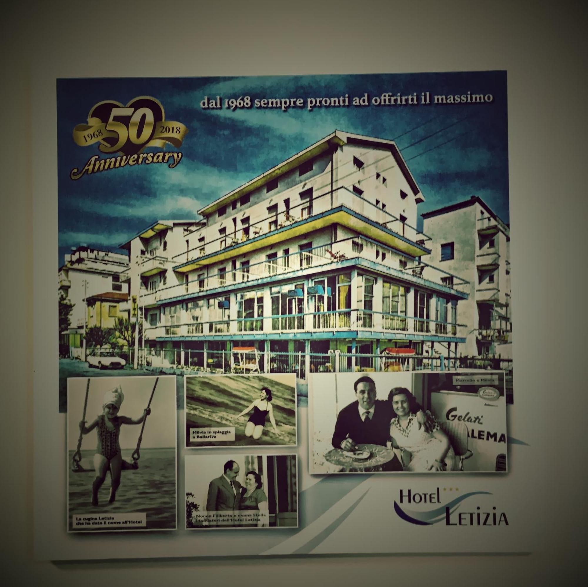Hotel Letizia Rimini Kültér fotó