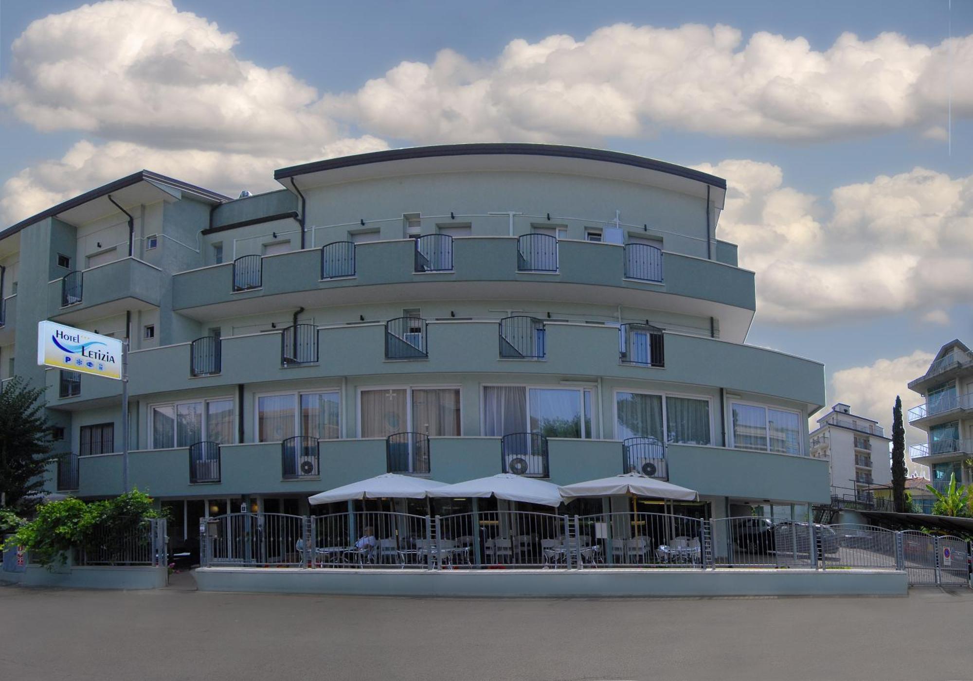 Hotel Letizia Rimini Kültér fotó