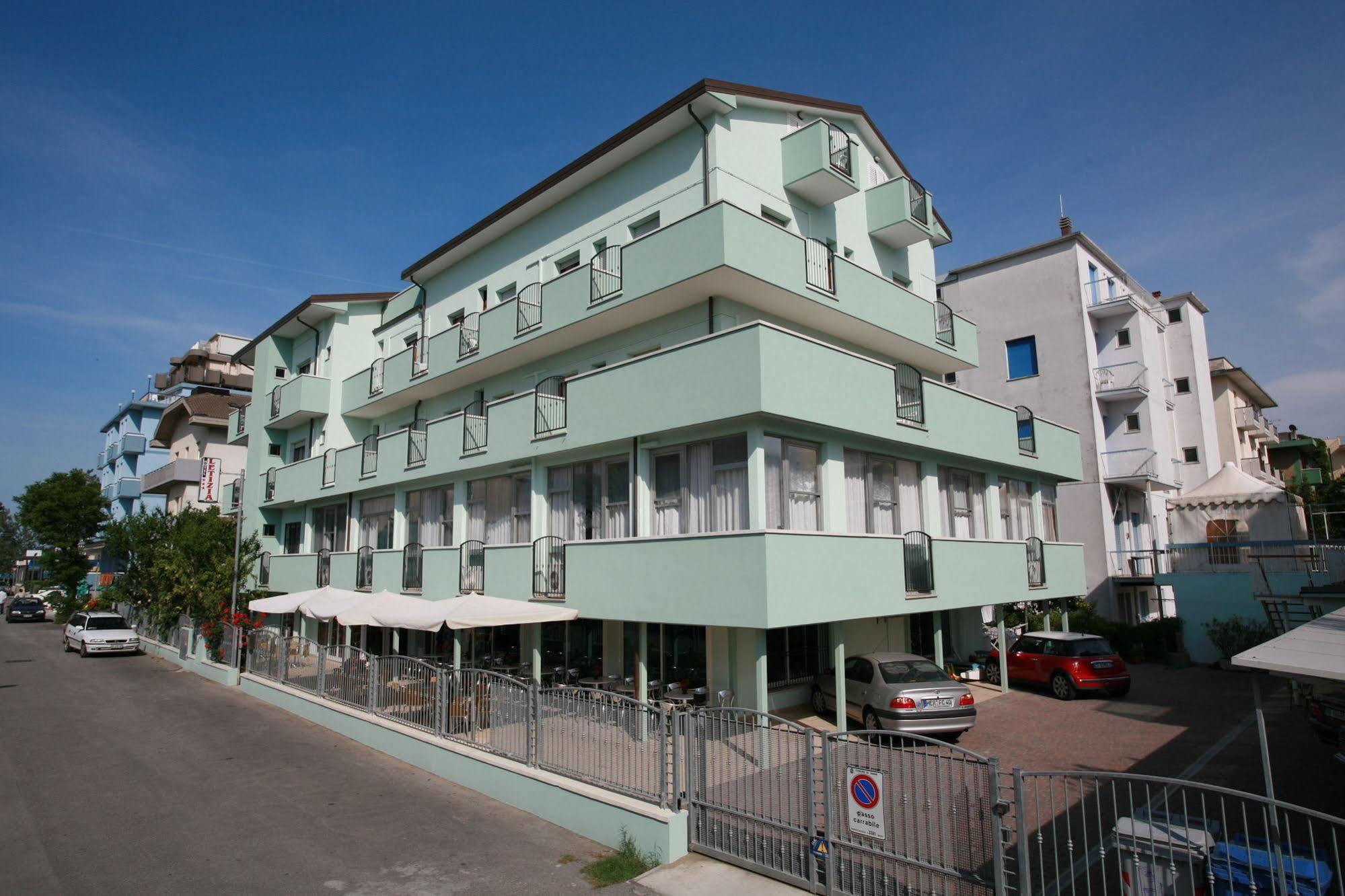 Hotel Letizia Rimini Kültér fotó